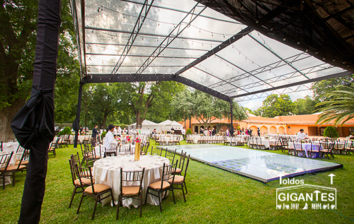 Toldo transparente